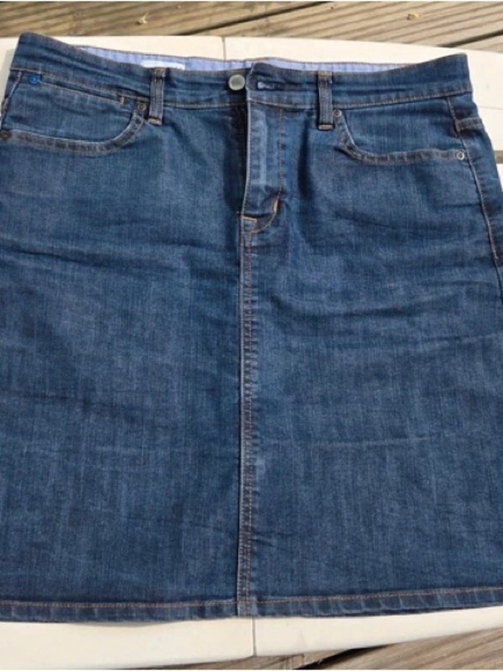 GAP Dark Blue Denim Mini Skirt